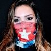 Cuba Flag Face