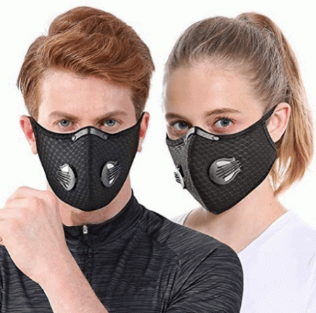 Sports Face Mask with Filters