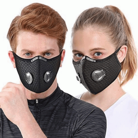 Sports Face Mask with Filters