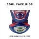Kid Size - Belize Flag Face Bandana