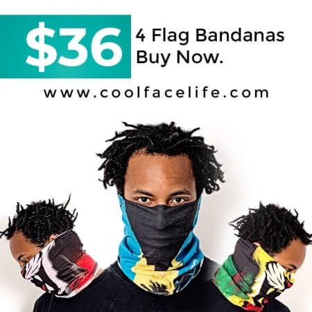Buy 4 Flag Bandanas for $36