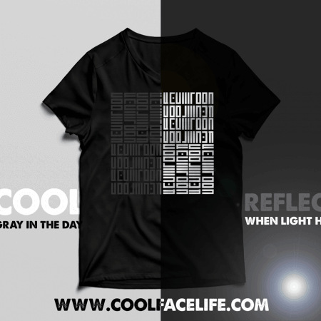 Cool-Face-Life-Reflect-Tshirt