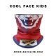 Kid Size - Haitian Flag Face Bandana