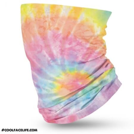 Pastel Tie Dye Bandana