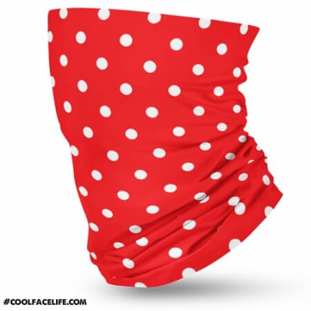 Red Polkadot Bandana
