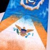 US Virgin Islands Flag Face
