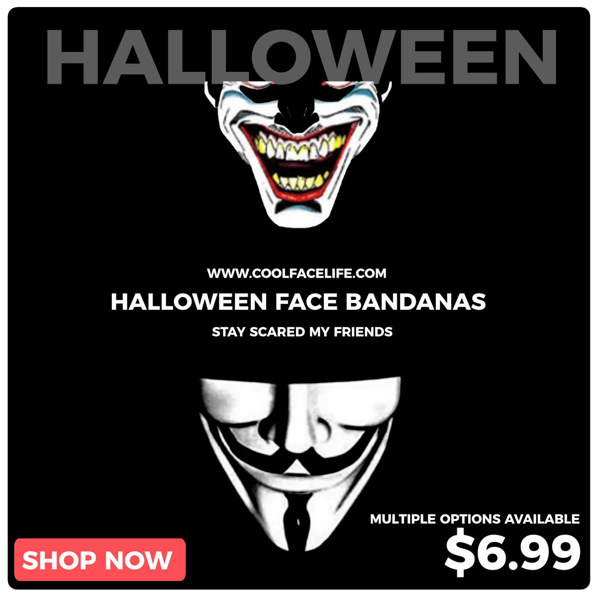 halloween bandanas